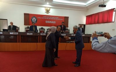 Dosen Fakultas Hukum UPB Raih Gelar Doktor