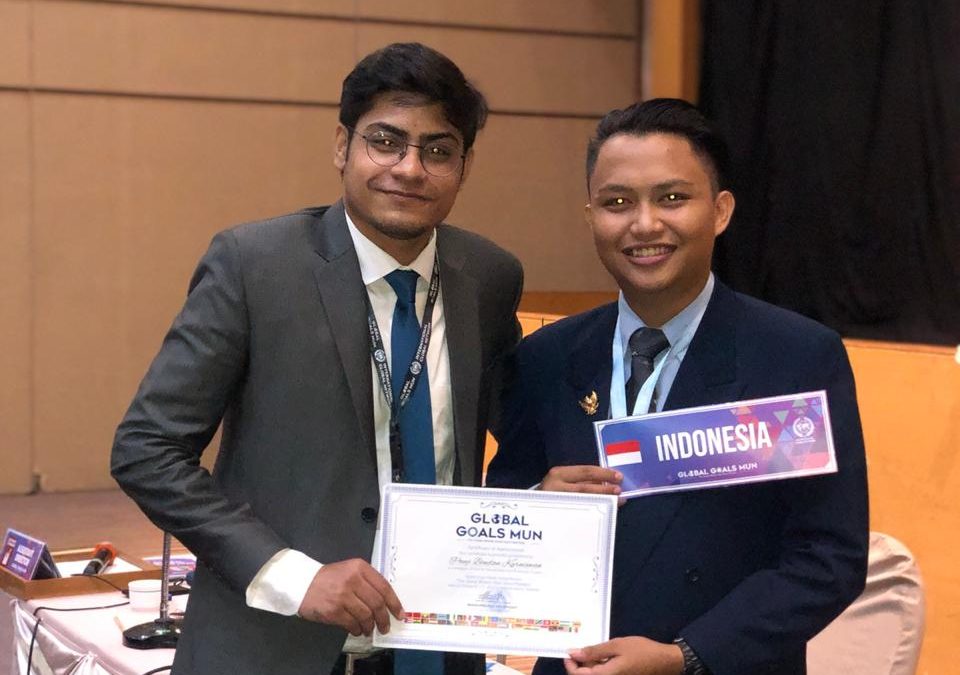 Ketua Delegasi Indonesia, Panji Bondan Kurniawan Mahasiswa UPB