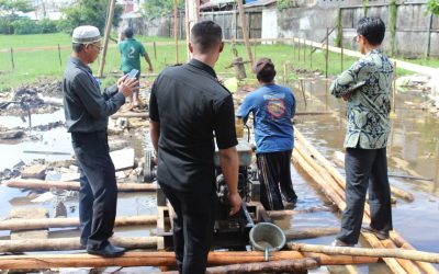 Pemancangan Tiang Pertama Masjid Al-Arsyad UPB