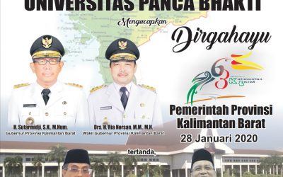 Dirgahayu Pemerintah Provinsi Kalimantan Barat ke-63