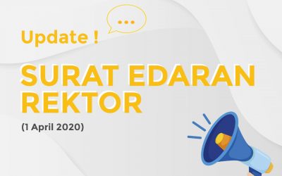 Edaran Rektor: Perpanjangan Masa Darurat Pencegahan COVID-19