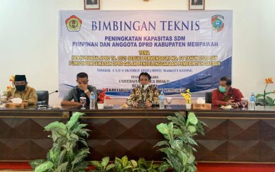 UPB Gelar Bimtek Bersama DPRD Mempawah