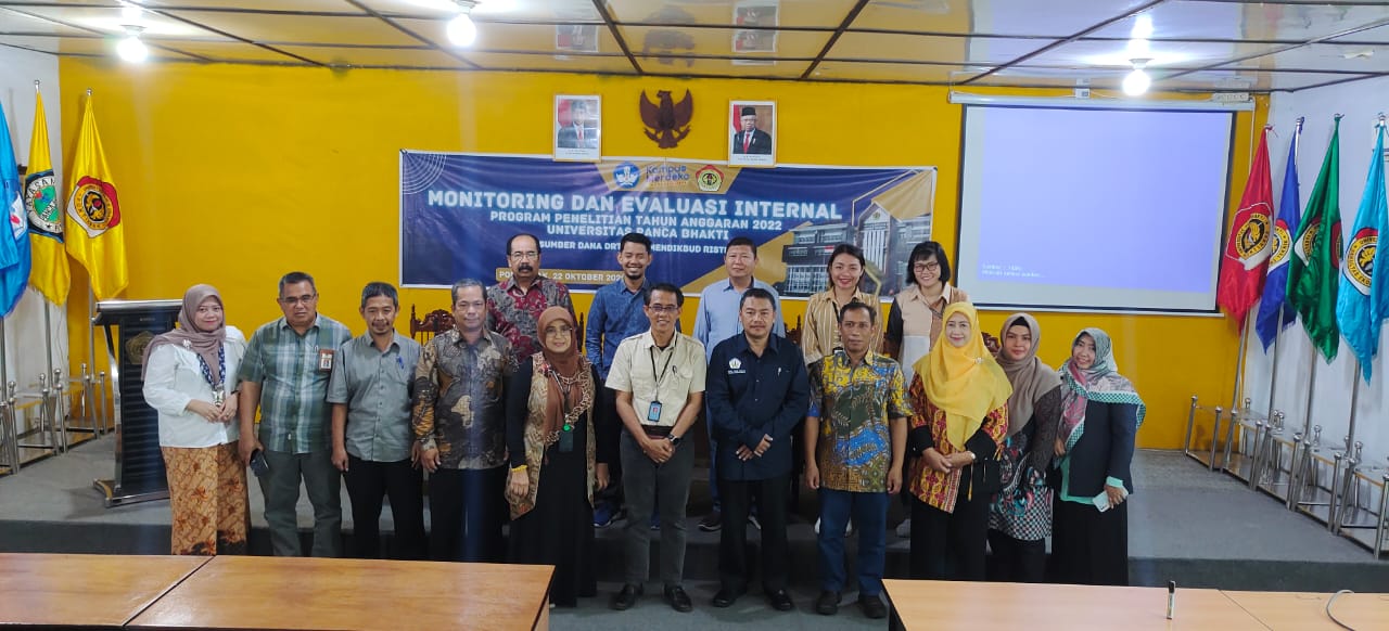 Monitoring evaluasi internal penelitian sumber pendanaan kemendikbud 2022
