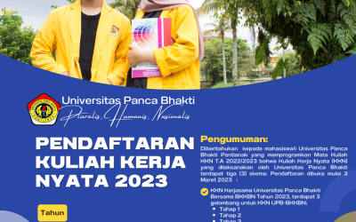 Pengumuman KKN Tahun 2023