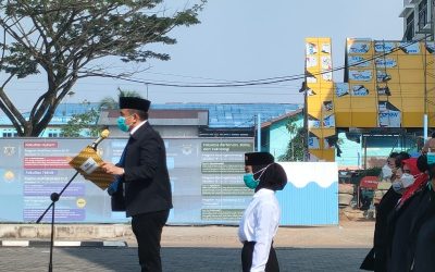 Upacara HUT RI Ke-78 di Universitas Panca Bhakti