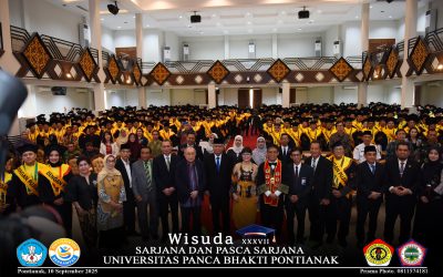 WISUDA XXXVII UNIVERSITAS PANCA BHAKTI TAHUN 2025